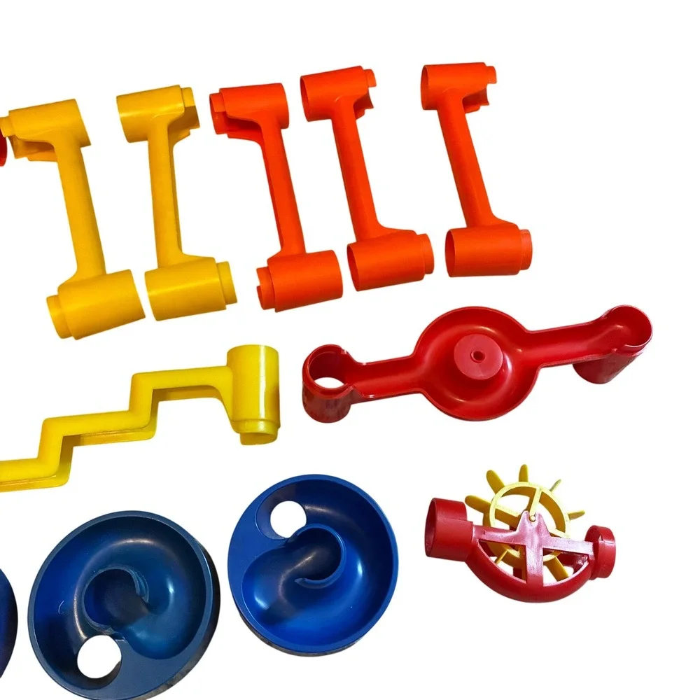 Vintage Marble Run Replacement Parts Lot Made in England 22pc
